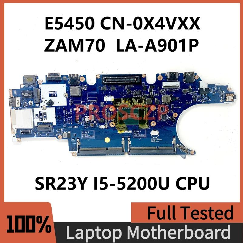 ƼƩ E5450 ƮϿ   CN-0X4VXX, ZAM70 LA-A901P, SR23Y I5-5200U CPU 100%, ü ׽Ʈ OK, 0X4VXX X4VXX